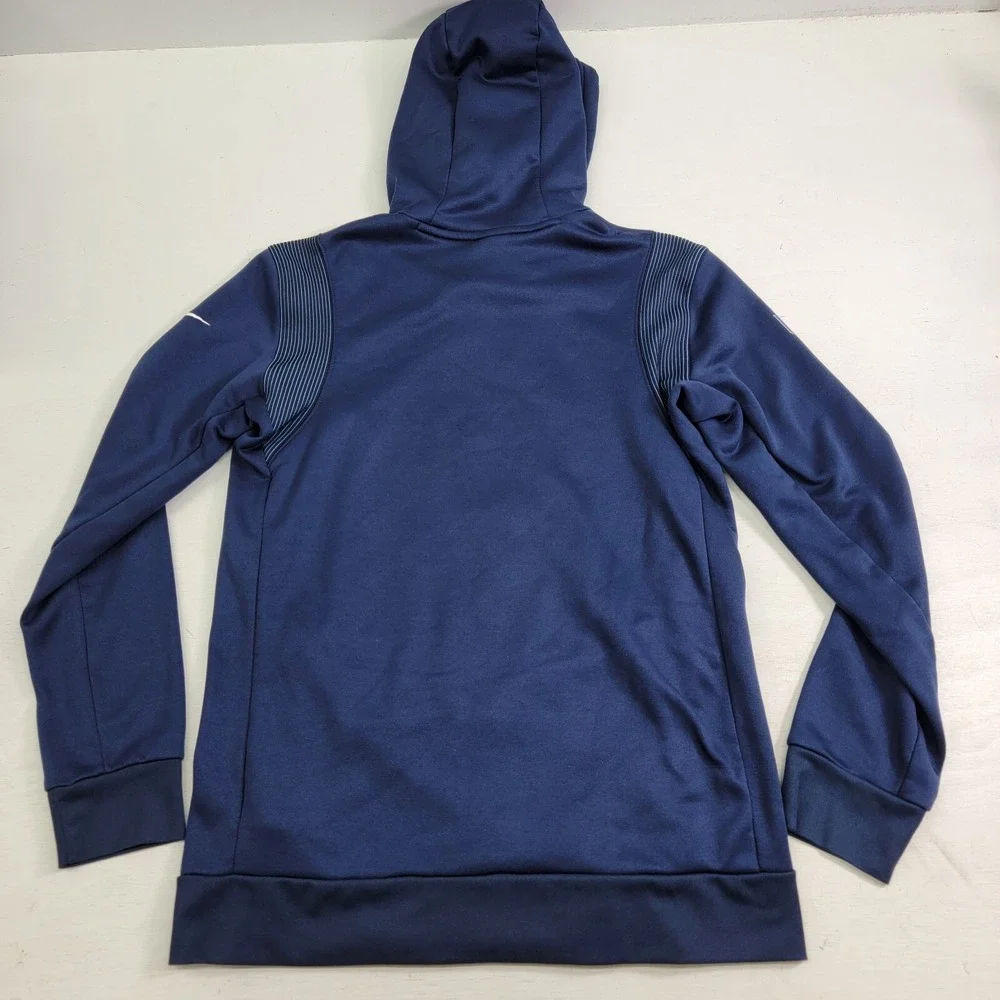 Nike NFL Tennessee Titans On Field Dri-Fit Pullover Hoodie Navy‎ Mens Sz M EUC